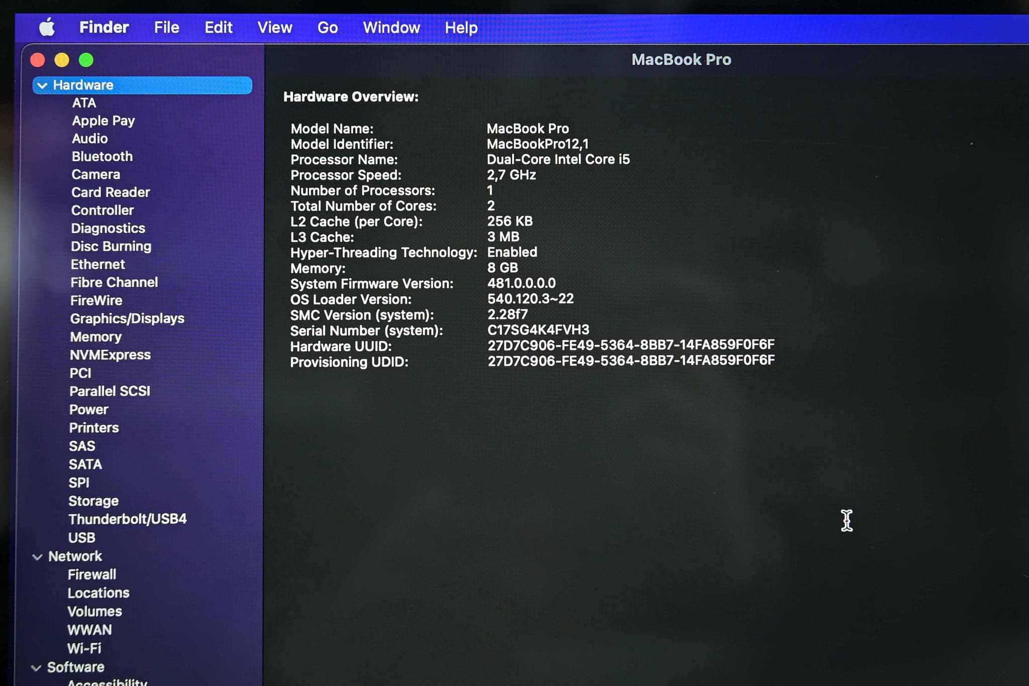 Apple Macbook Pro A1502 2015 image 6
