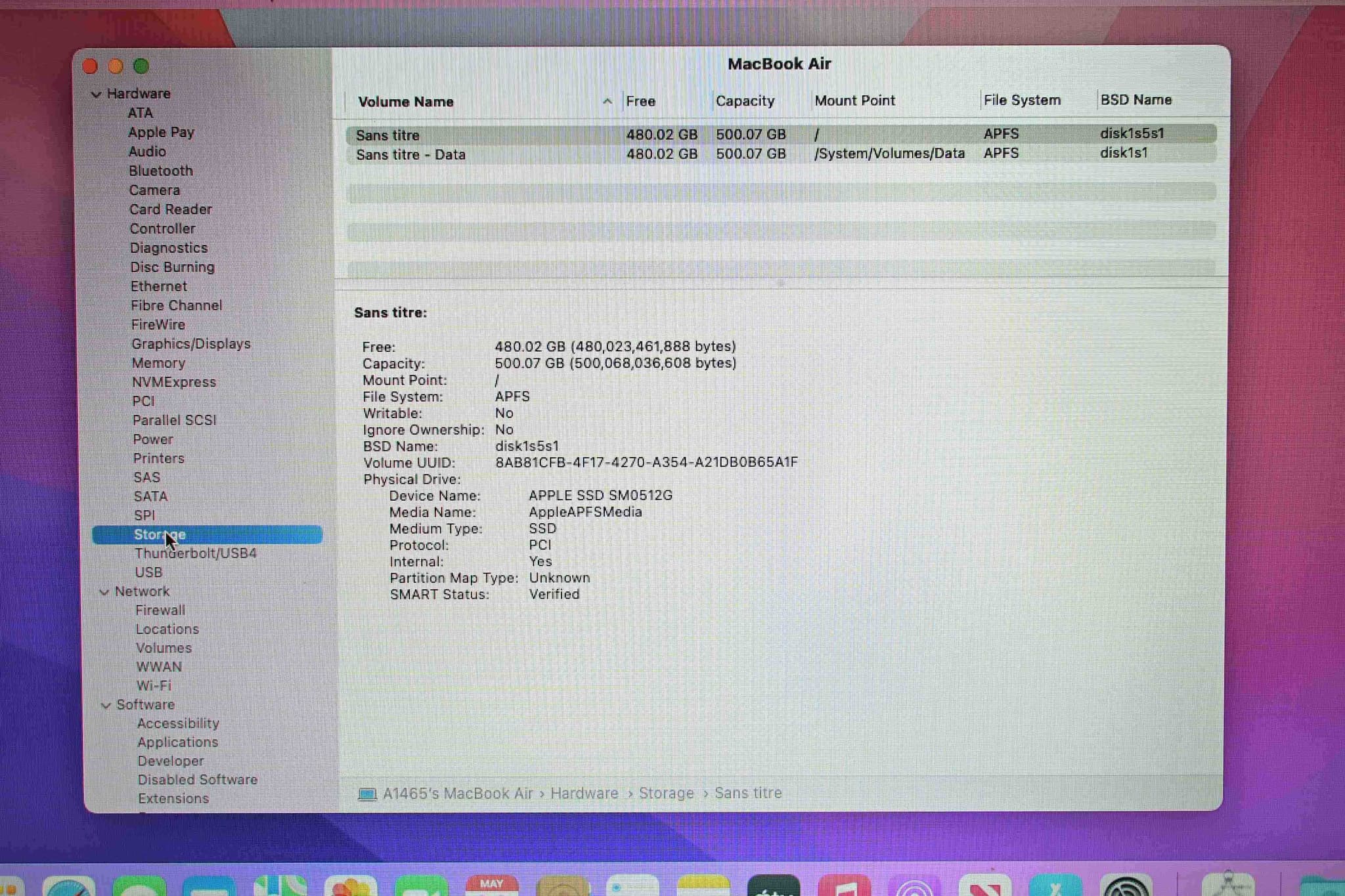 Apple Macbook Pro A1465 2015 image 9