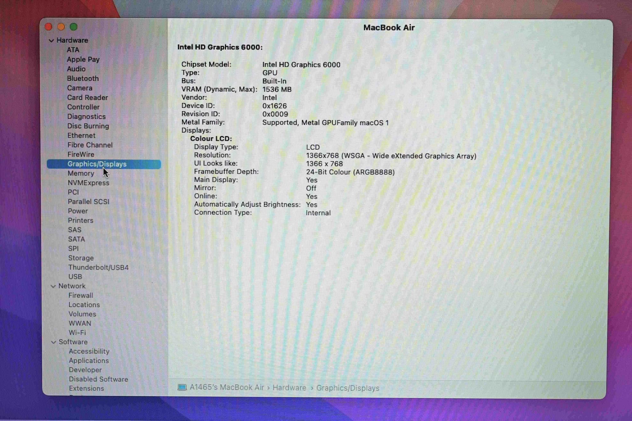 Apple Macbook Pro A1465 2015 image 8