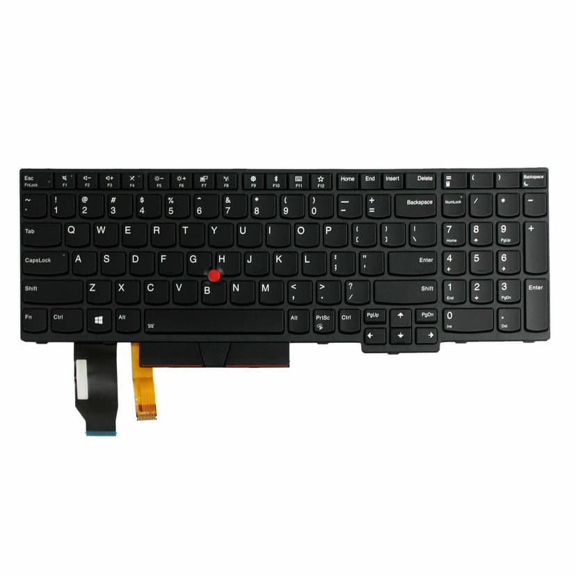 Клавиатура за лаптоп Lenovo: E580 E585 E590 E595 T590 P53S L580 L590 P52 P72 P53 P73