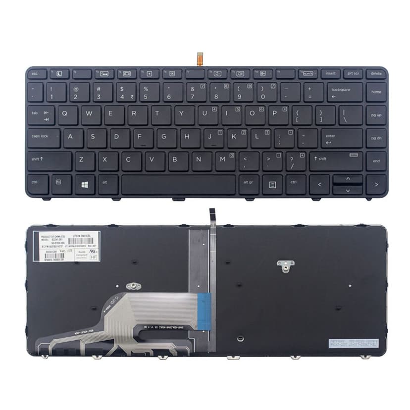 Клавиатура за лаптоп HP: 430 G3 440 G3 445 G3 640 G2 640 G3