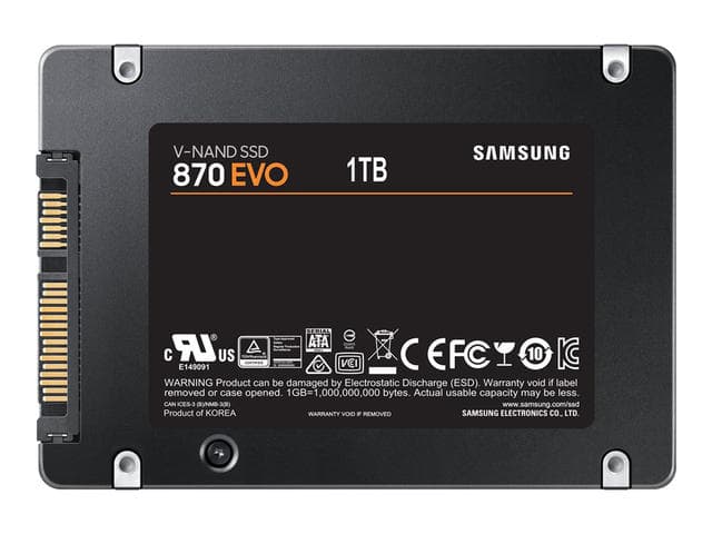 1 TB SSD Samsung, Kingston, Intel , Micron