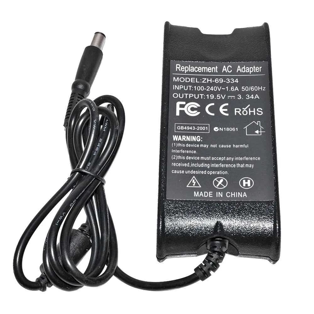 Заряднo за лаптопи Dell, 65W - буксa 7.4x5.0 ЗАМЕСТИТЕЛ image 0