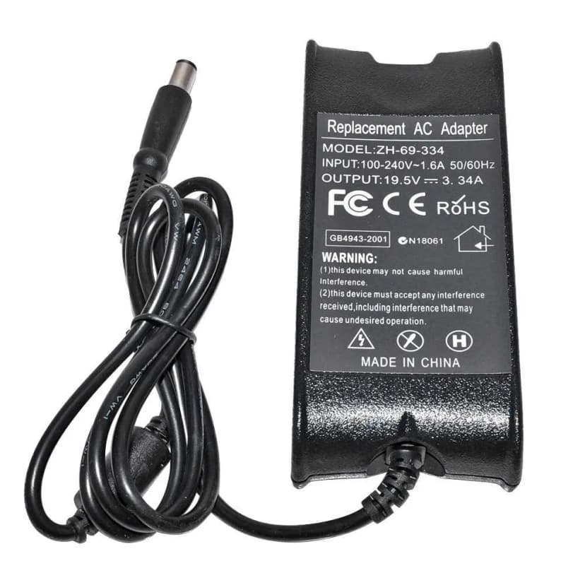 Заряднo за лаптопи Dell, 65W - буксa 7.4x5.0 ЗАМЕСТИТЕЛ