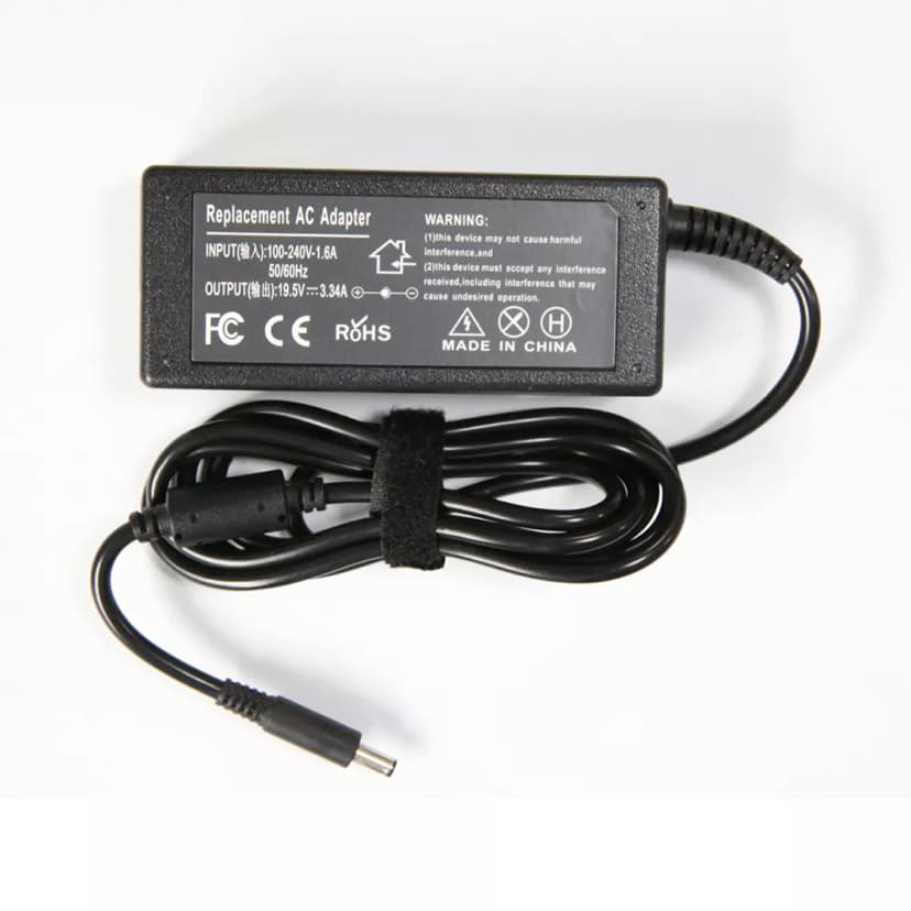 Заряднo за лаптопи Dell, 65W - букса 4.5x3.0 ЗАМЕСТИТЕЛ