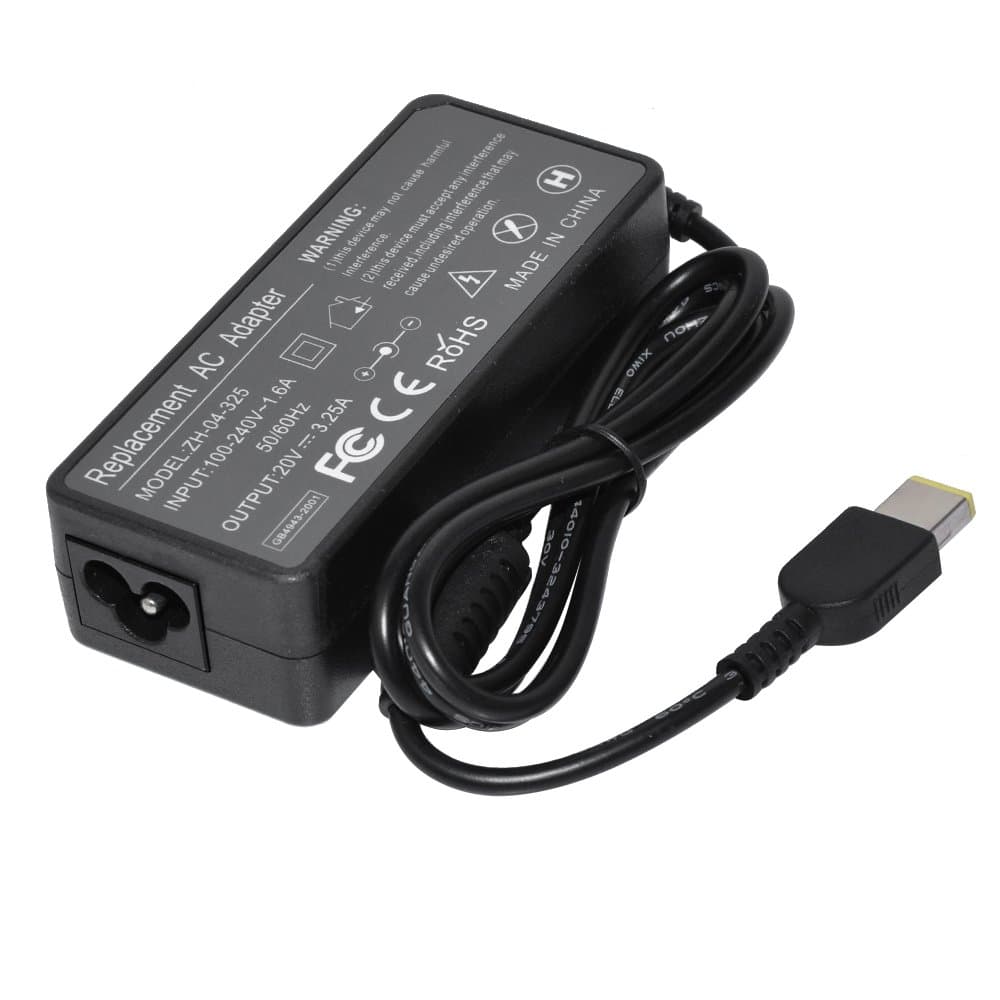 Зарядно за лаптоп Lenovo 65W- правоъгълна букса
ЗАМЕСТИТЕЛ  image 0