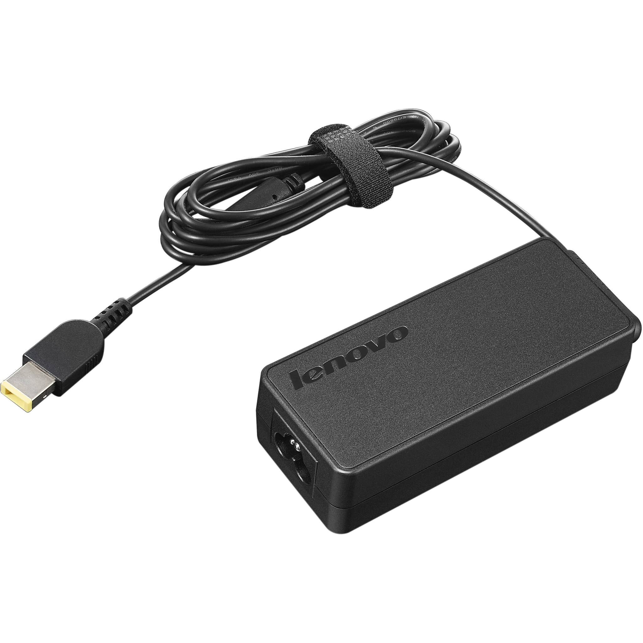 Оригинално зарядно за лаптоп Lenovo 65W- правоъгълна букса image 0