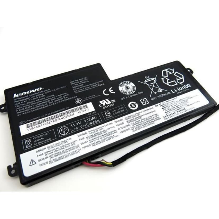 3 клетъчна батерия за лаптоп Lenovo: X240  X250  X260  X270  T440  T450  T460  T470P  T440S  T450S  L450  L460  P50S  T550  T560