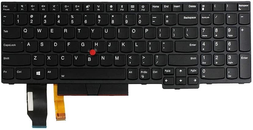 Клавиатура за лаптоп Lenovo ThinkPad: E580 E585 E590 E595 T590 P53S L580 L590 P52 P72 P53 P73