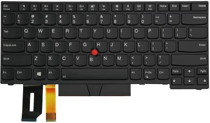 Клавиатура за лаптоп Lenovo: T490 T495 T480S  T495S E490S R490 L390