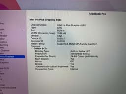 Apple Macbook Pro 13 2017 A1706 image 3