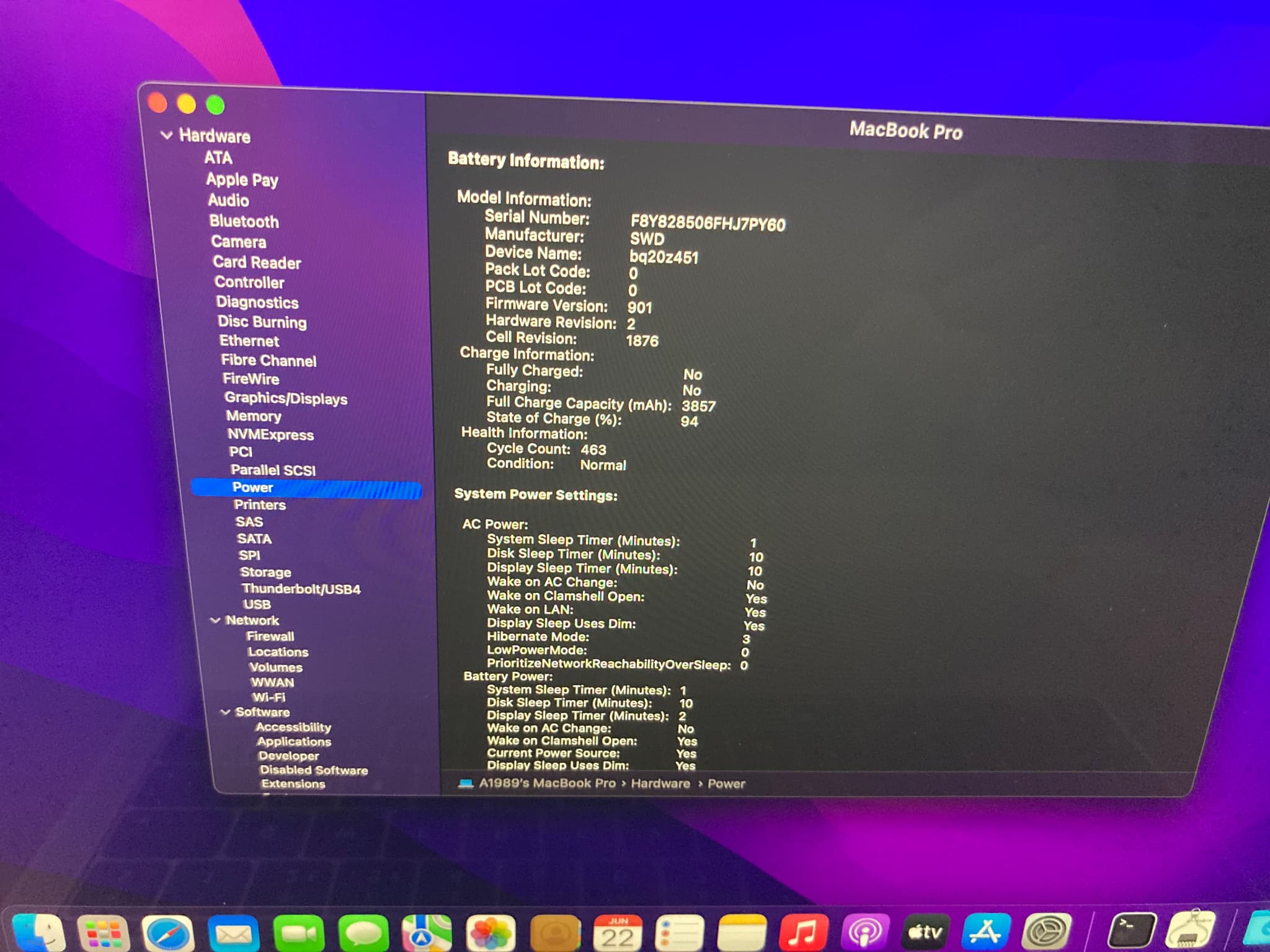 Apple Macbook Pro 13 2018 A1989 image 7