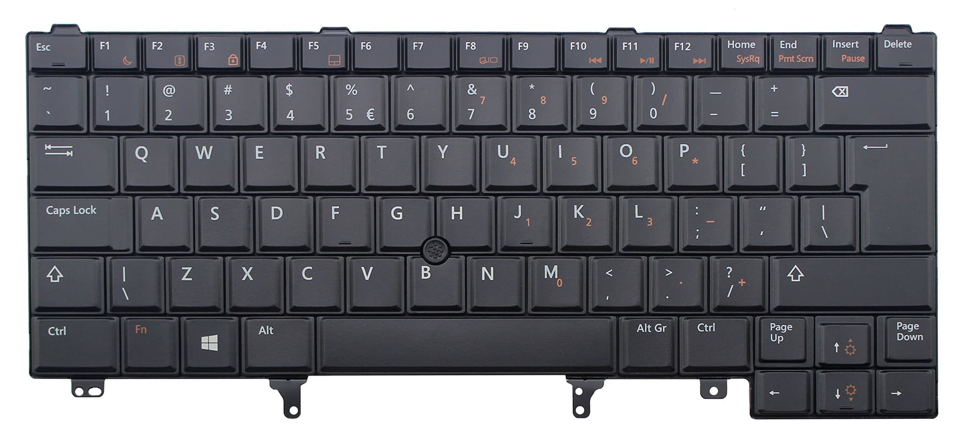 Клавиатура за лаптоп Dell: E5420 E5430 E6220 E6320 E6330 E6420 E6430 E6440 image 0