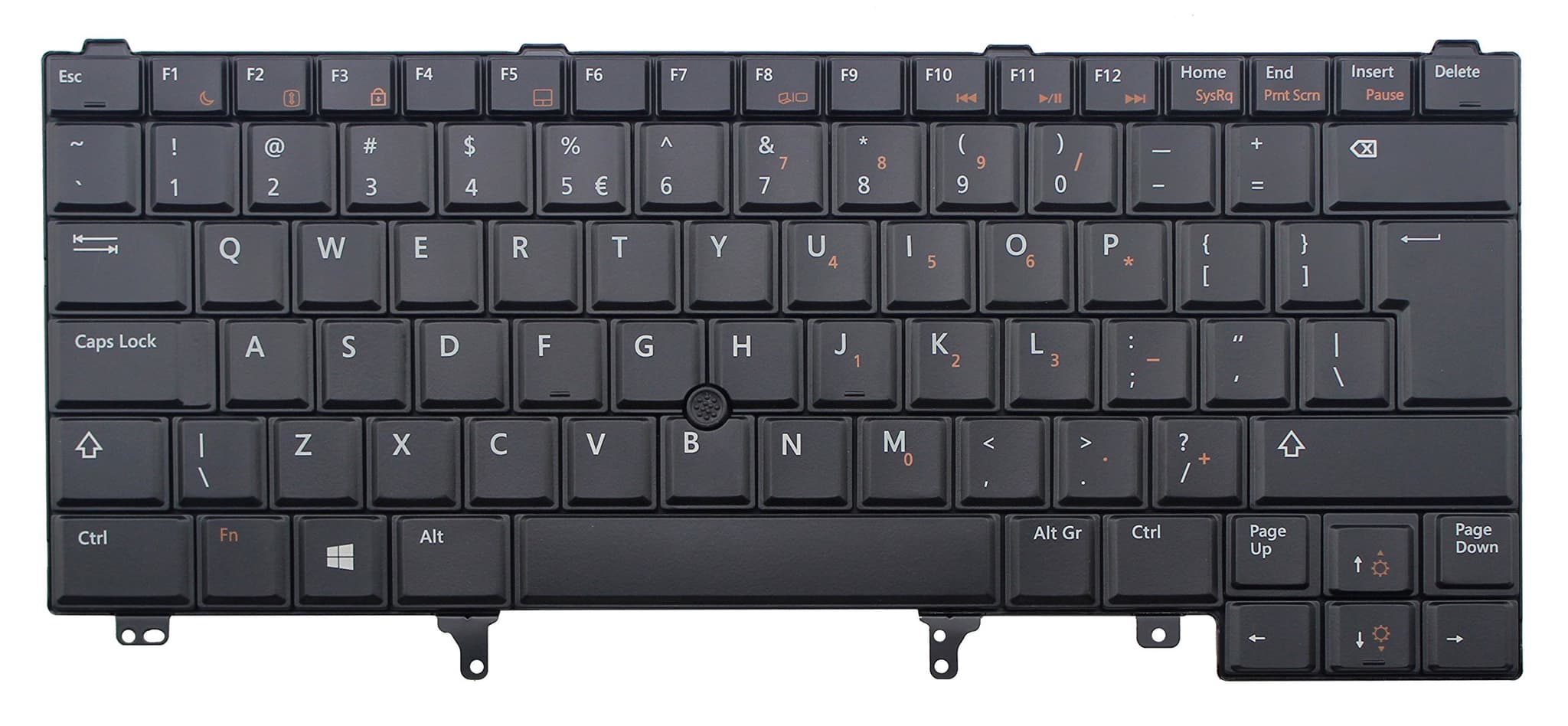 Клавиатура за лаптоп Dell: E5420 E5430 E6220 E6320 E6330 E6420 E6430 E6440 image 0