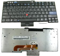 Клавиатура за лаптоп Lenovo:  ThinkPad T60 T61 R60 R61 Z60 Z61 R400 R500 T400 T500 W500 W700 image 0