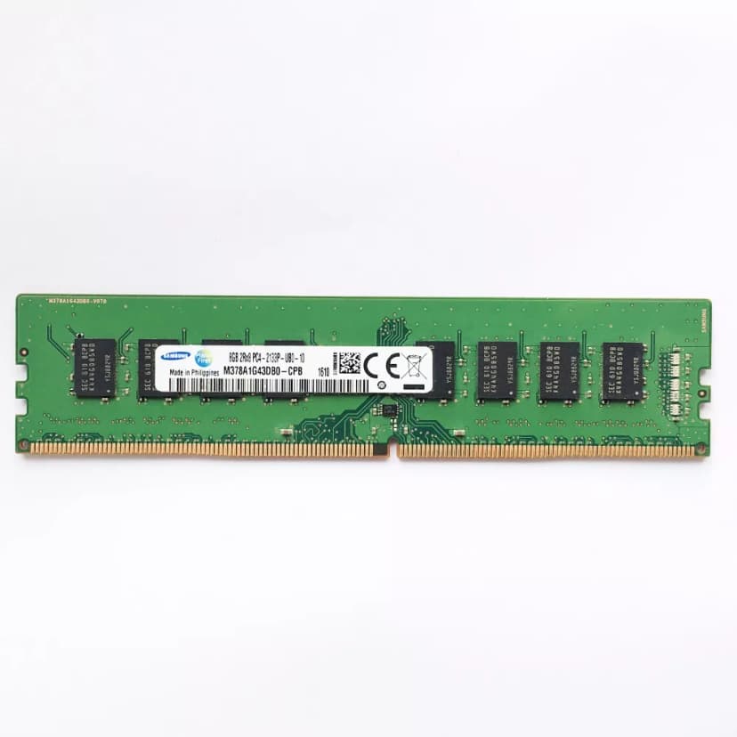 Памет за работна станция ECC Unbuffered DDR4 8GB 2133/2400/2666 MHz