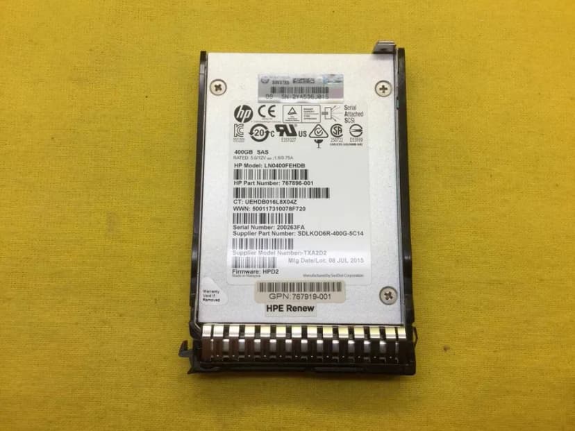 HP 768268-001 400GB 6Gbs SAS 2.5" SSD