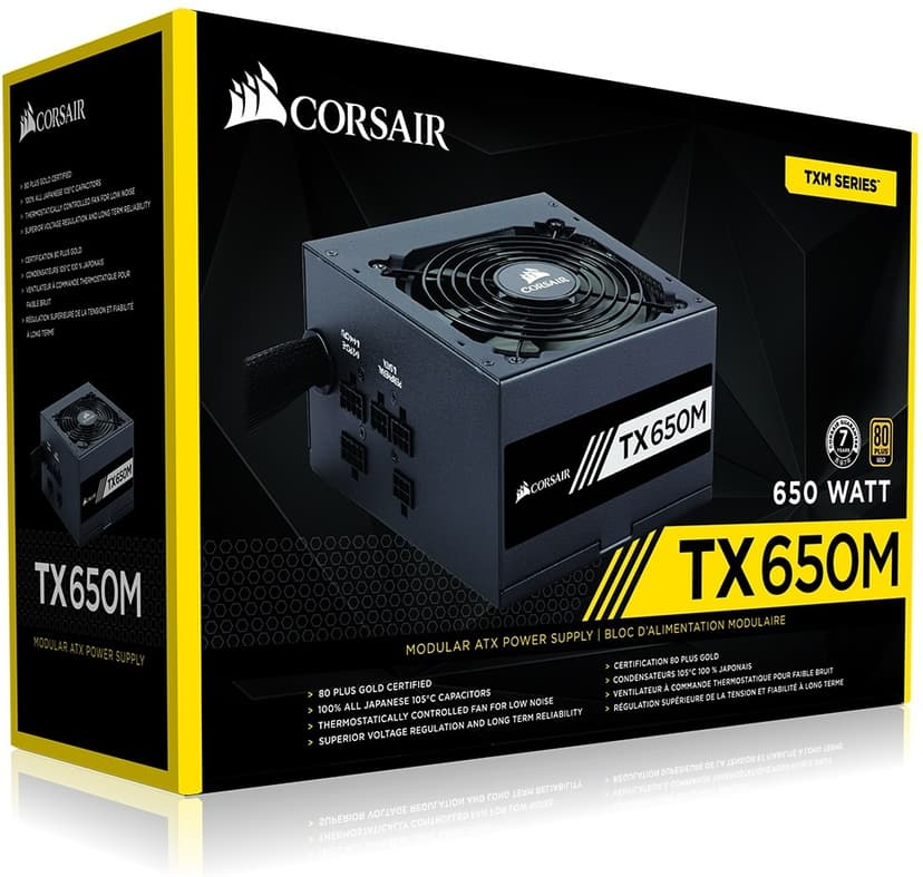Захранване Corsair TX650M