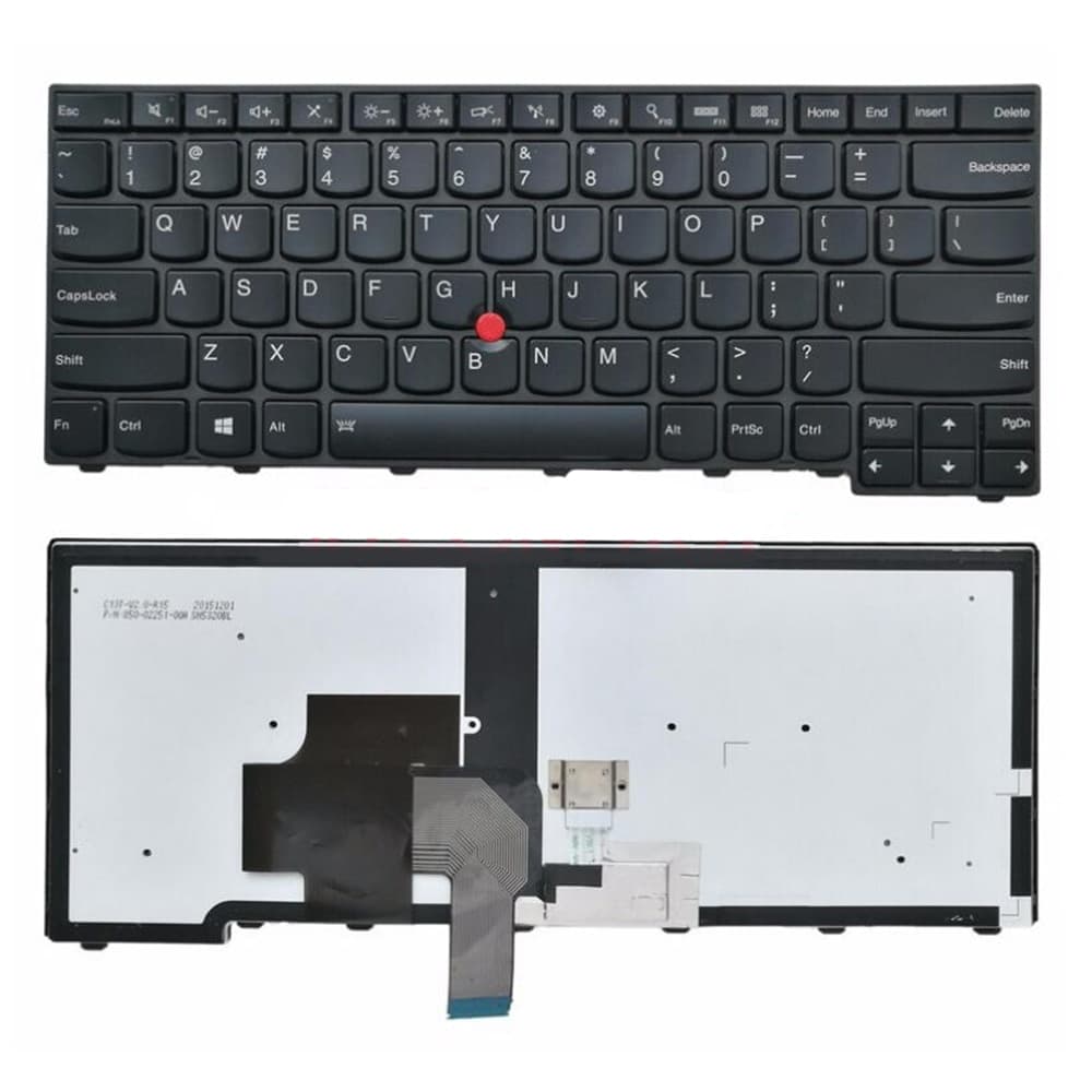 Употребявана клавиатура за лаптоп Lenovo:  T440 T431s T440p T440s T450 T450s T460 E431 E440 L440 L450 L460 image 0