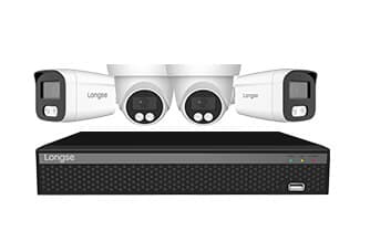 комплект за видеонаблюдение Longse 4ch POE kits
