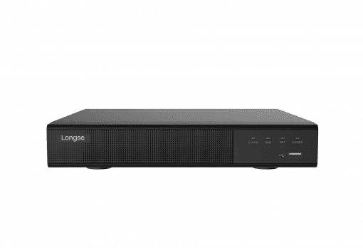 Longse NVR 9 канален, вграден 4 портов PoE switch