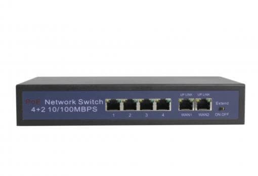 Longse HT412, 4-портов PОЕ комутатор image 0